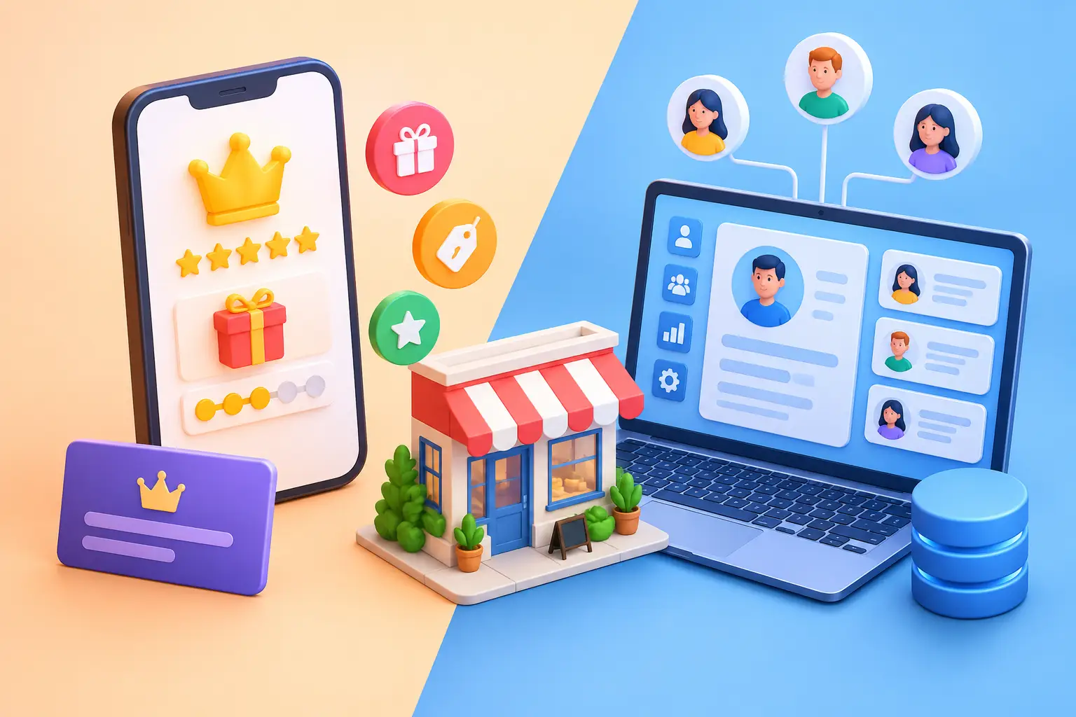 Loyalty App Versus CRM for Local Businesses